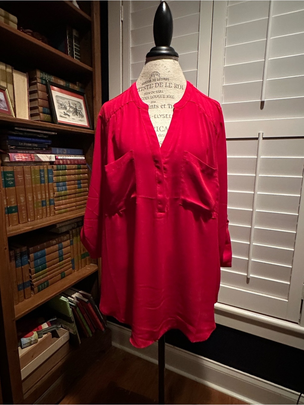 torrid Red Harper V-Neck Top